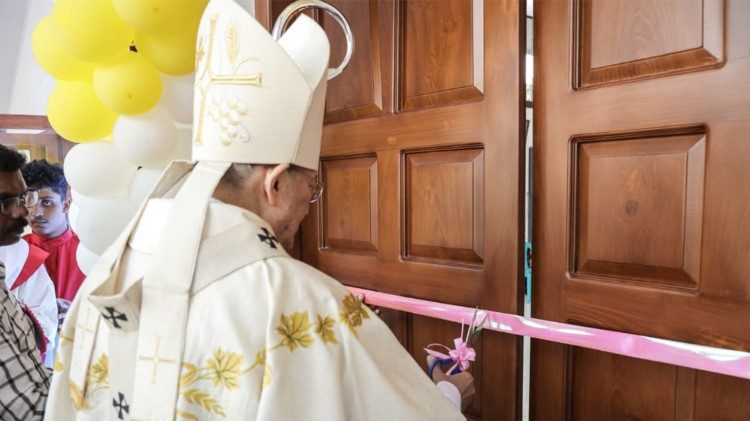 Un momento dell'inaugurazione 