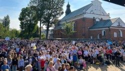 Odbyła się 43. Pielgrzymka Dzieci do Przasnysza i Rostkowa (Diecezja Płocka / Facebook)