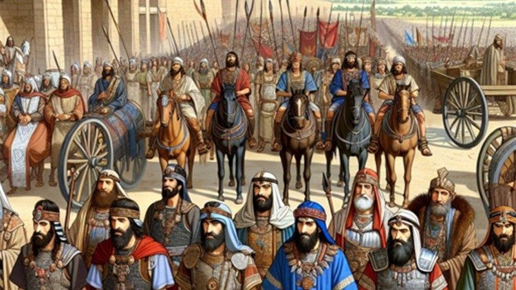 தேர்ப்படை, குதிரைப்படை வீரர்கள் 