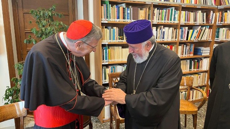 Karekin II ha incontrato il cardinale Kurt Koch, prefetto del Dicastero per la Promozione dell'Unità dei Cristiani