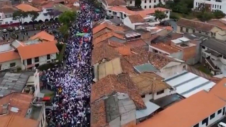 Marcha por el Agua de Cuenca, Ecuador.