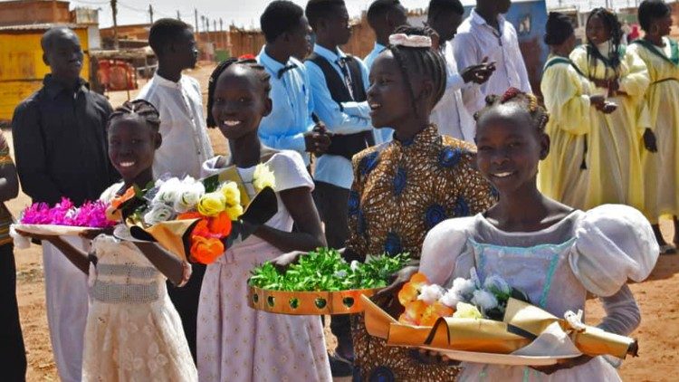 A visita do núncio em Omdurman