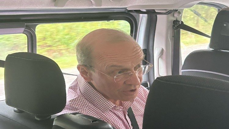 The Grand Hospitaller during his visit to Ukraine