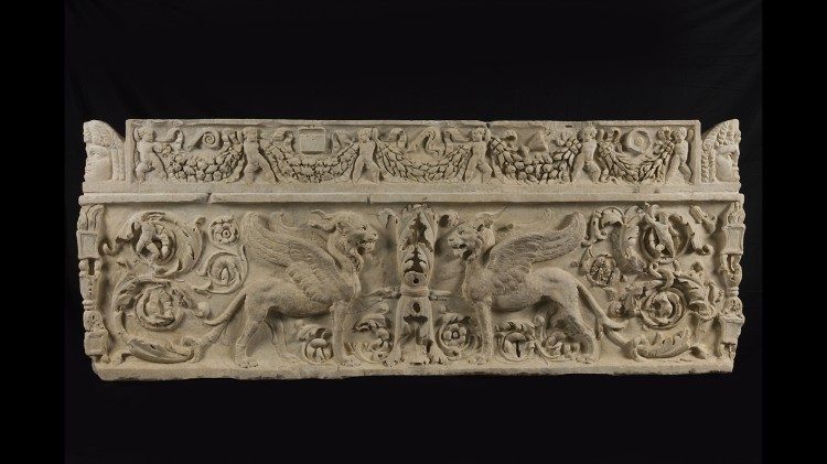 Саркафаг з Ватыканскіх музеяў. Ілюстрацыйнае фота