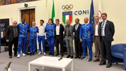 La presentazione della squadra azzurra di atletica paralimpica