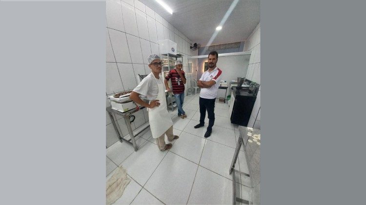 Participantes de uma das oficinas eucarísticas no estado de Minas Gerais. (foto de Simonetta D'Italia Wiener)