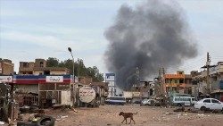 Un'immagine di El Fasher devastata dal conflitto