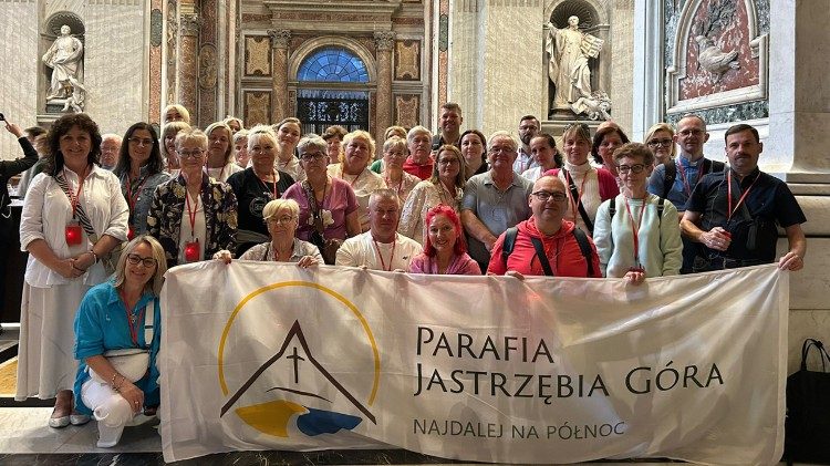Pielgrzymi z parafii Jastrzębia Góra 