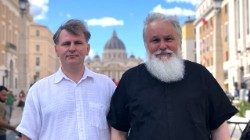 Назар Дуда і владика Михайло Квятковський