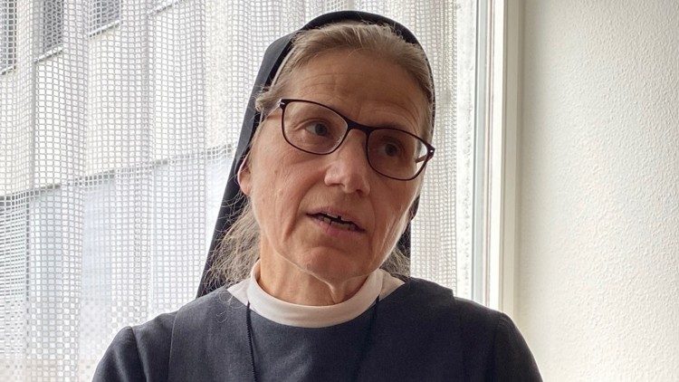 Sr. Rebekka Breitenmoser von der Provinzleitung Schweiz in Ingenbohl