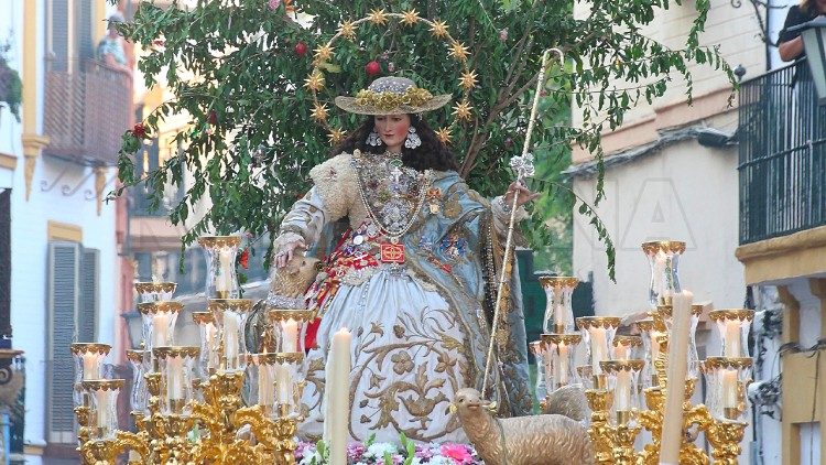 Imagen de la Divina Pastora