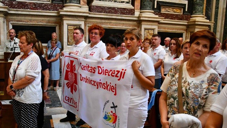 Pielgrzymi z diecezji drohiczyńskiej w Rzymie