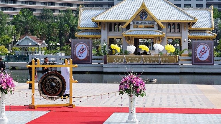 Baan Phu Waan, Thailand, during the celebration of the 350th Anniversary of the Church’s “Mission to Siam”, May 18. Photo: Nattha Nuchsuwan/LiCAS.news