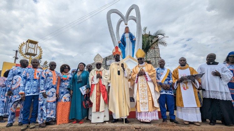  Cameroun: messe de clôture du centenaire de la cathédrale du diocèse de Bafang - Photo d'illustrtation 