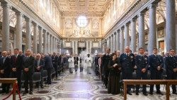 Italijos ir Vatikano pareigūnai dalyvavo jiems skirtos dienos Mišiose