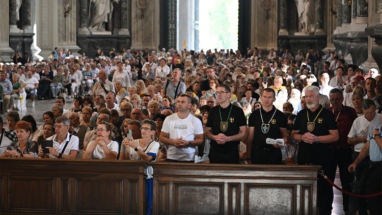 2025.09.30 Pellegrini dell'diocesi di Włocławek a Roma