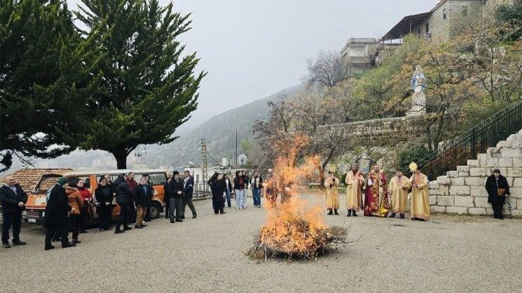 2026.02.02 Festa della presentazione Gesu al tempio chiesa armena di Kessab 