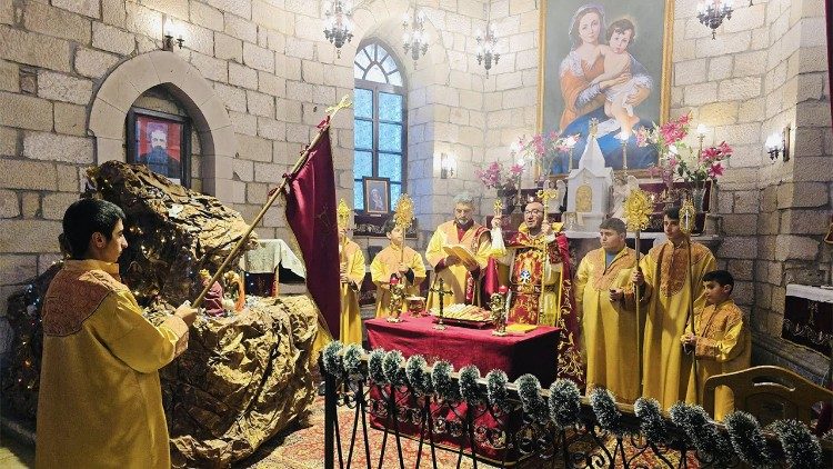 2026.02.02 Festa della presentazione Gesu al tempio chiesa armena di Kessab 