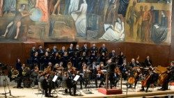 A Camerata Antiqua de Curitiba/PR em concerto na Universidade La Sapienza de Roma