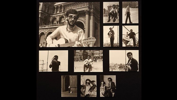 Franco Battiato negli anni Sessanta, dalla mostra "Franco Battiato. Un'altra vita"