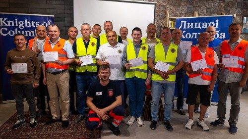  Un gruppo di Cavalieri di Colombo in Polonia