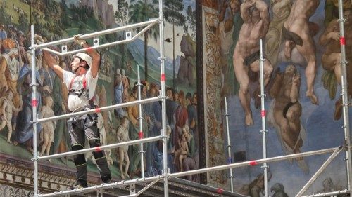 Клопат пра вечнасць: “лячэнне” фрэскі Мікеланджэла