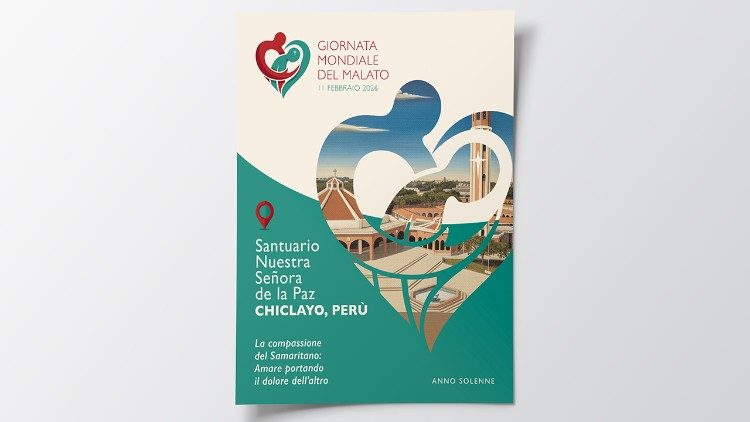 Il manifesto della 34.ma Giornata Mondiale del Malato che si celebra Chiclayo (Per&ugrave;)