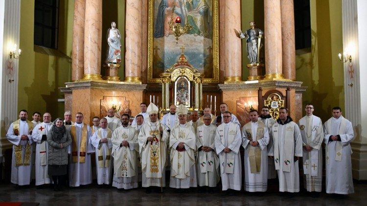 Uczestnicy zebrania modlili się w drohiczyńskiej katedrze