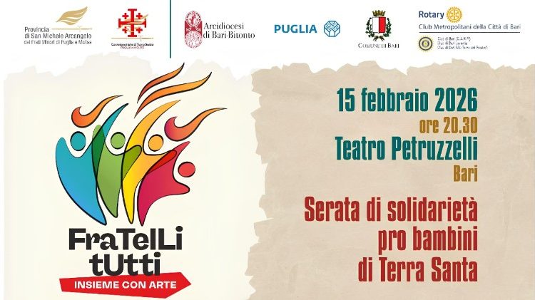 Fratelli tutti, insieme con arte per i bambini della Terra Santa