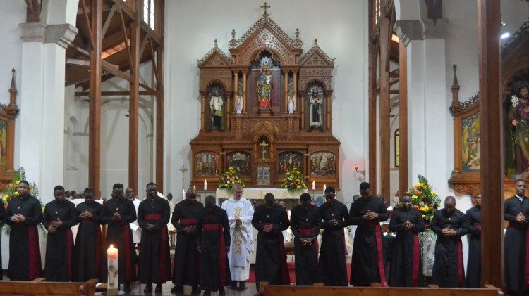 23 primeiras profiss&otilde;es de Mission&aacute;rios Mariannhill (CMM)