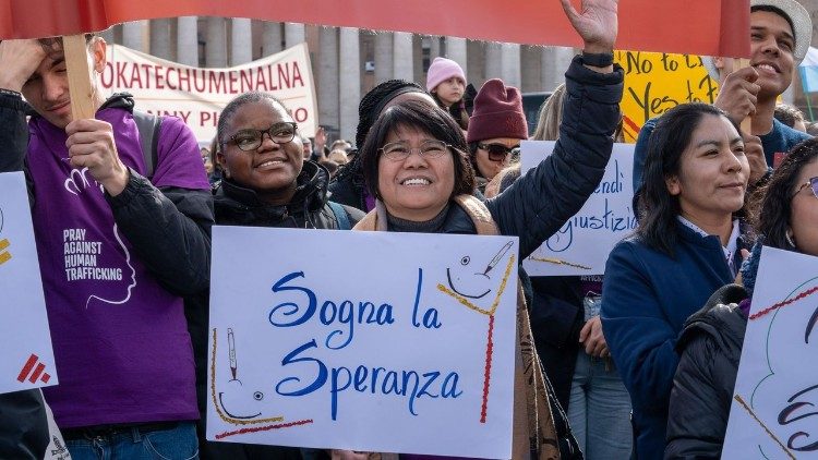 Sr Abby is the International Coordinator of Talitha Kum, the International network against Human Trafficking