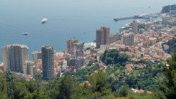 Una vista del Principado de Mónaco