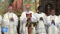 2026.02.11 Ziua mondială a bolnavului. Sfânta Liturghie prezidată de cardinalul Michael Czerny, Chiclayo, Peru