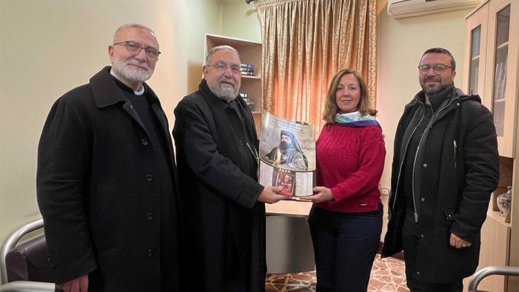 2026.02.12 Visita di Mons Miraitian al giornale Kantsasar