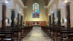 Interno della chiesa dell'Ascensione di Nostro Signore Gesù Cristo