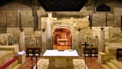 La grotta dell’Annunciazione a Nazaret (foto: Custodia di Terra Santa)