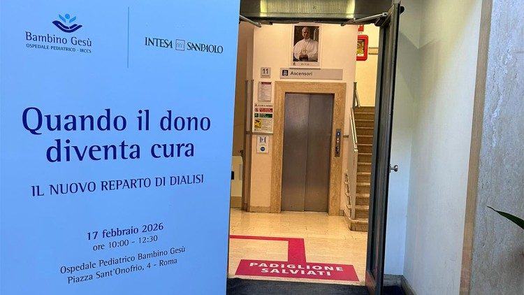 The meeting “When Giving Becomes Care” at Bambino Ges&ugrave;