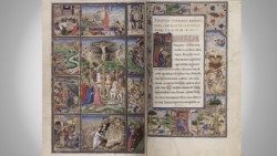 Salterio, Vat. lat. 3467 Napoli, sec. XV ex. (mm 268x163; ff. 185) - © Biblioteca Apostolica Vaticana