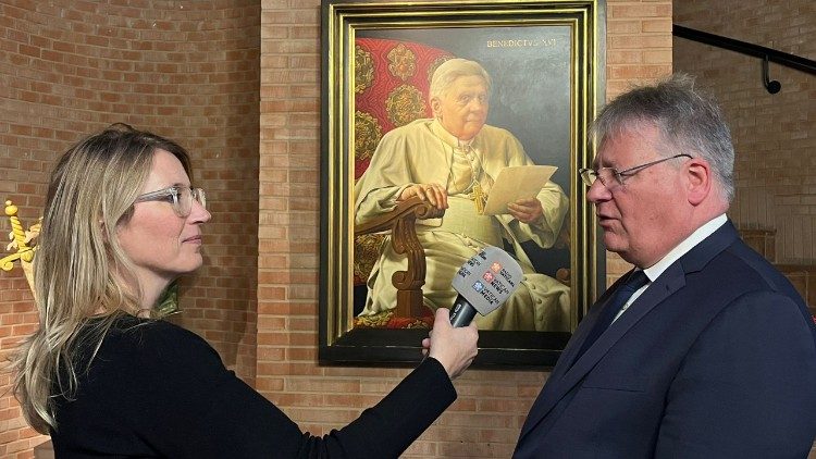 Botschafter Bruno Kahl im Gespr&auml;ch (Herta Gurtner)