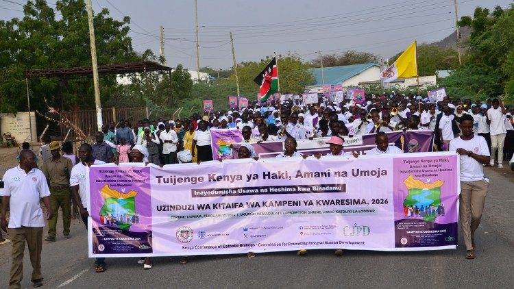 Launch of Lenten campaigh in Lodwar