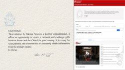 Un video-widget per i siti web cattolici con le ultime news e immagini del Papa