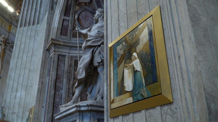 A esta&ccedil;&atilde;o da Ver&ocirc;nica pintada por Manuel Andreas D&uuml;rr