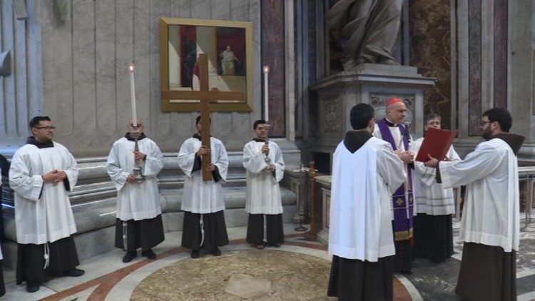 Nuevo V&iacute;a Crucis de la Bas&iacute;lica vaticana, inaugurado el viernes 20 de febrero de 2026
