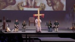 Un momento dello Youth Day di ieri, 19 febbraio, con cui si è aperto ufficialmente ad Anaheim negli USA, il 70.mo Religious Education Congress.
