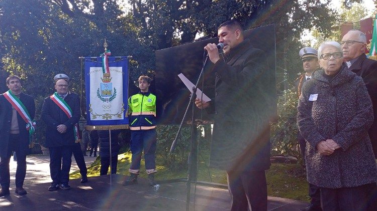 O discurso de pe. Manuel Dorantes na Marcha pela Paz