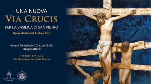 Alla Basilica di San Pietro l'inaugurazione della nuova Via Crucis