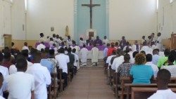 Missa de abertura do Ano formativo no Seminário São Carlos Lwanga (Nampula, Moçambique)