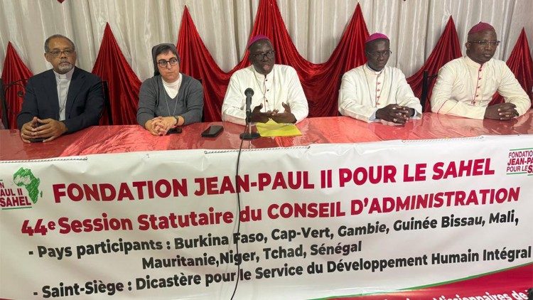 Lors de 44e session de la Fondation Jean Paul II pour le Sahel, Dakar Sénégal