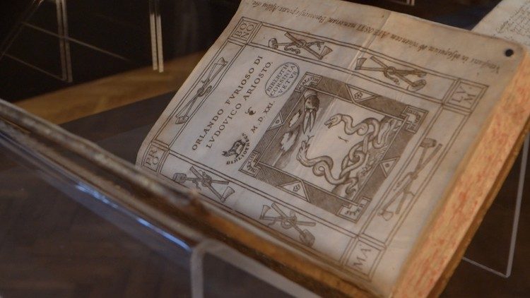 Ludovico Ariosto, Orlando furioso, Ferrara, Giovanni Battista da la Pigna, 1521 Roma, Biblioteca Corsiniana 132 G1