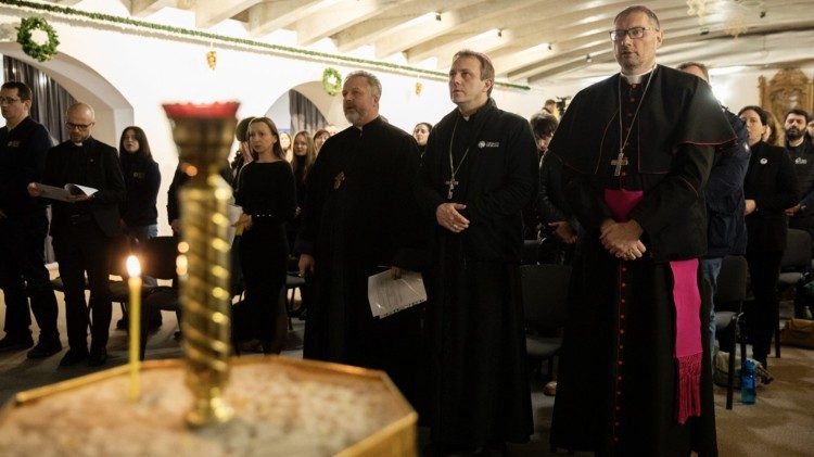 O n&uacute;ncio na Ucr&acirc;nia, Visvaldas Kulbokas (&agrave; direita)